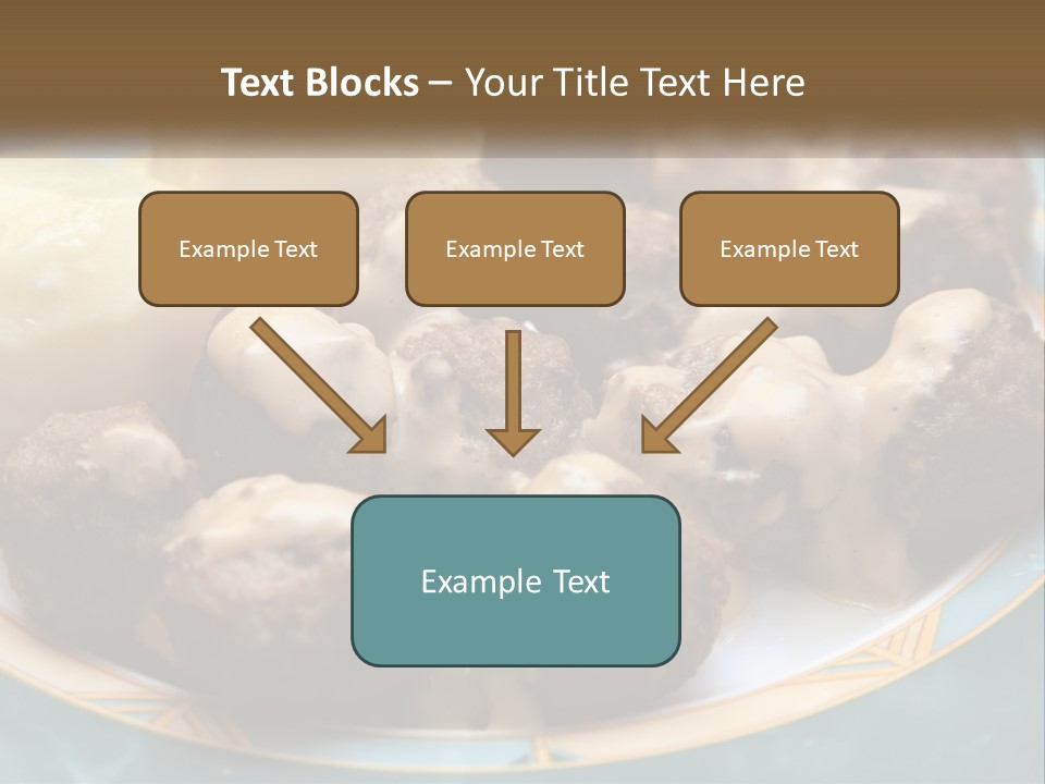 Celebration Shape Vector PowerPoint Template