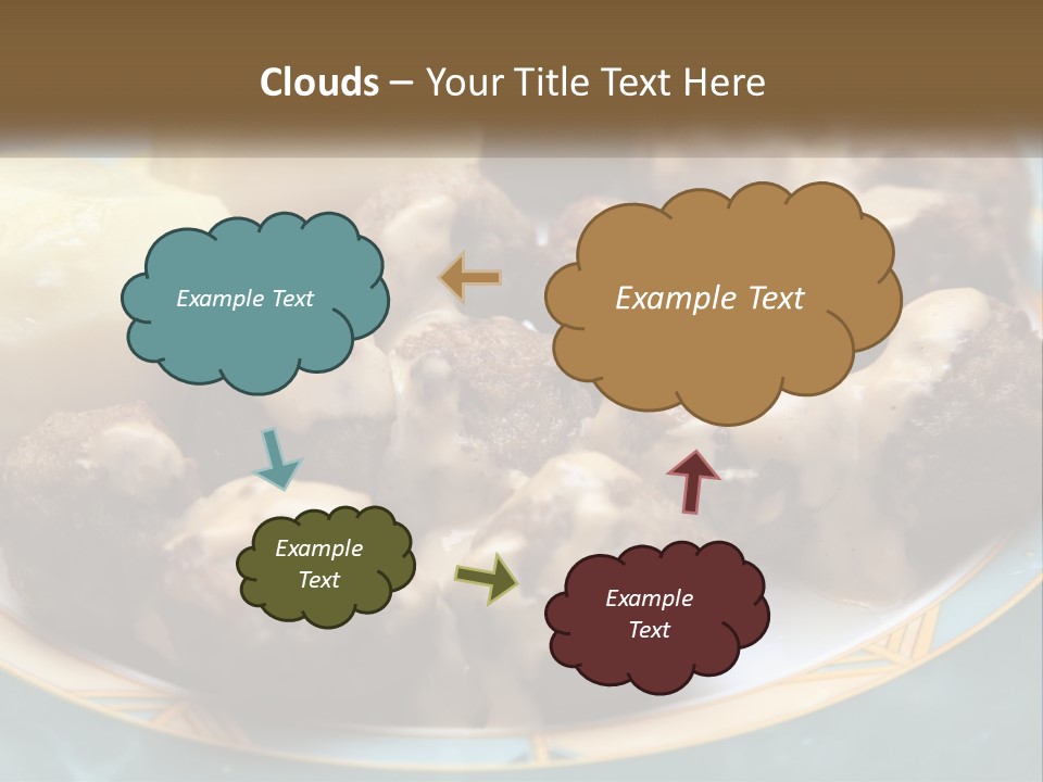 Celebration Shape Vector PowerPoint Template