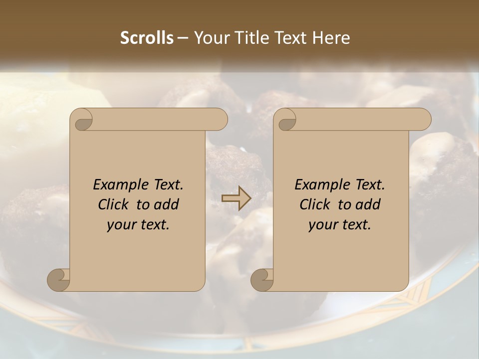 Celebration Shape Vector PowerPoint Template