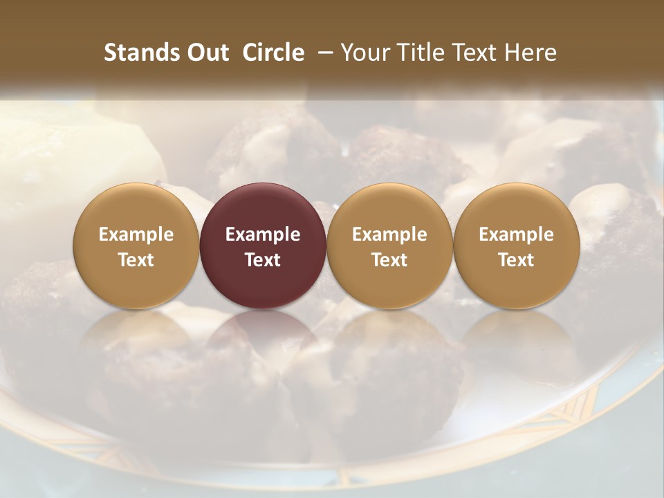 Celebration Shape Vector PowerPoint Template