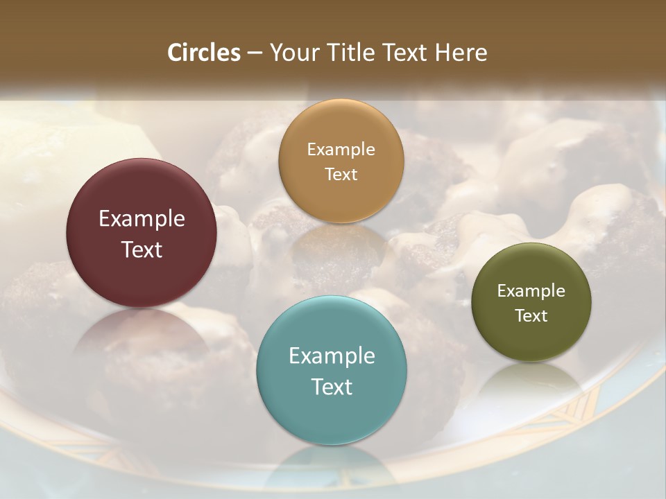 Celebration Shape Vector PowerPoint Template