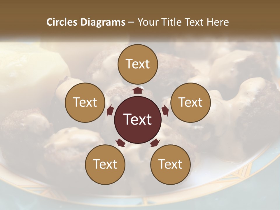 Celebration Shape Vector PowerPoint Template