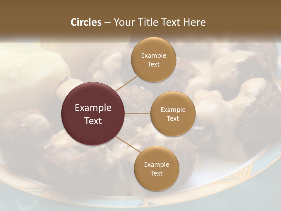 Celebration Shape Vector PowerPoint Template