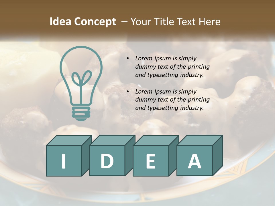 Celebration Shape Vector PowerPoint Template