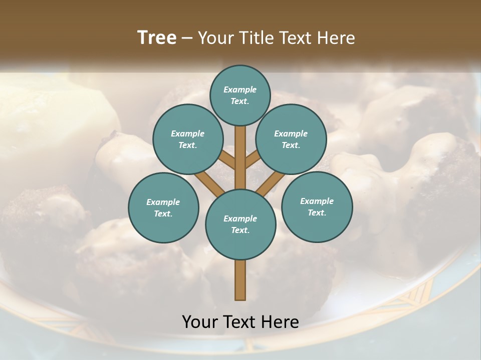 Celebration Shape Vector PowerPoint Template