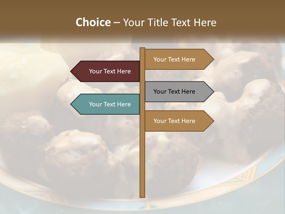 Celebration Shape Vector PowerPoint Template