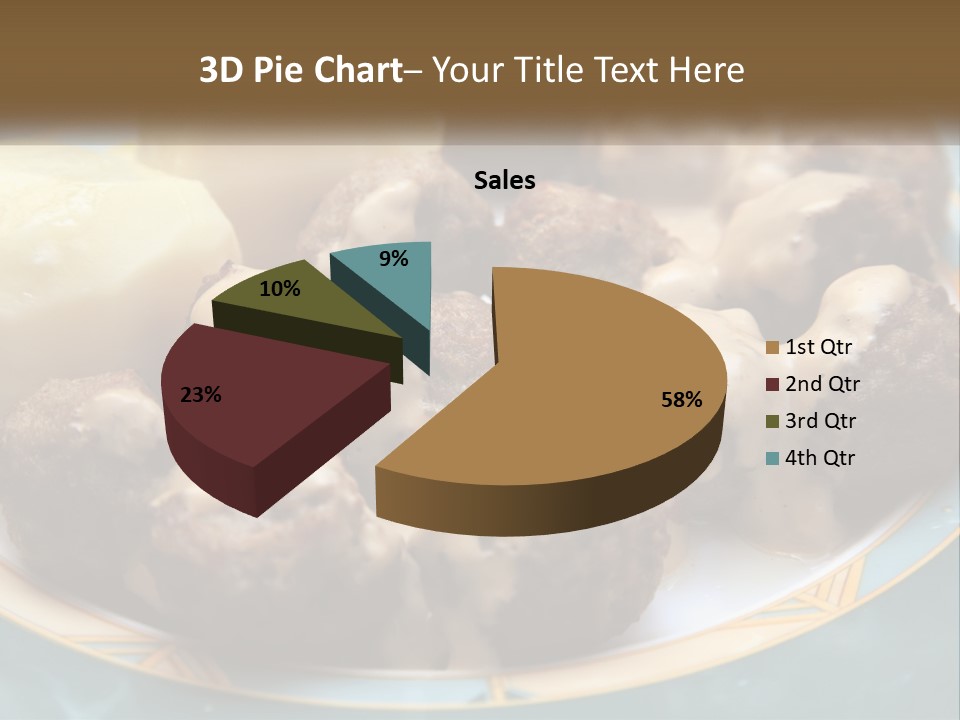 Celebration Shape Vector PowerPoint Template