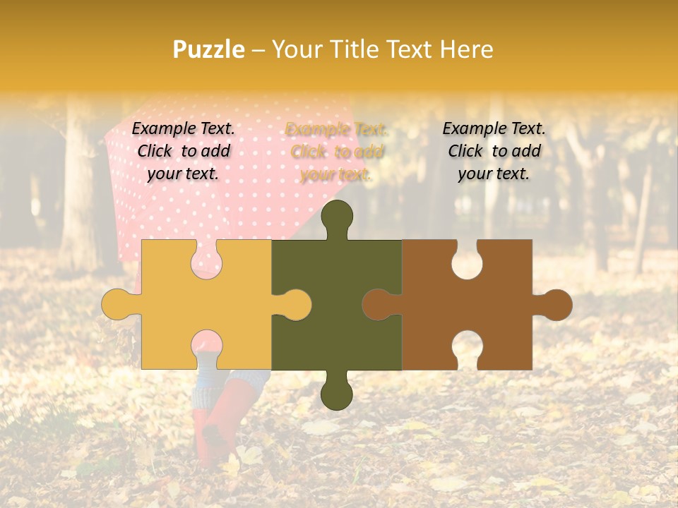 Balloon Element Design PowerPoint Template