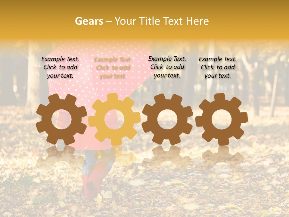 Balloon Element Design PowerPoint Template