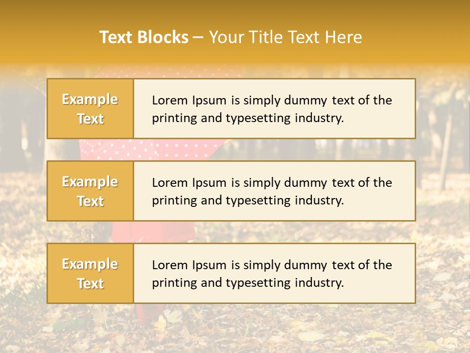 Balloon Element Design PowerPoint Template