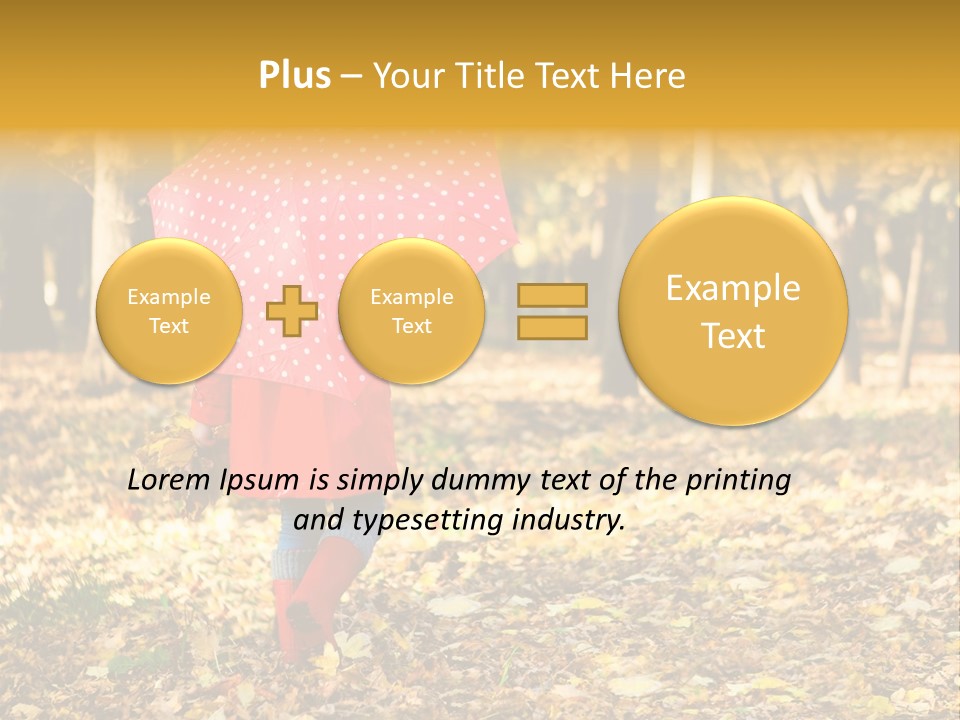 Balloon Element Design PowerPoint Template