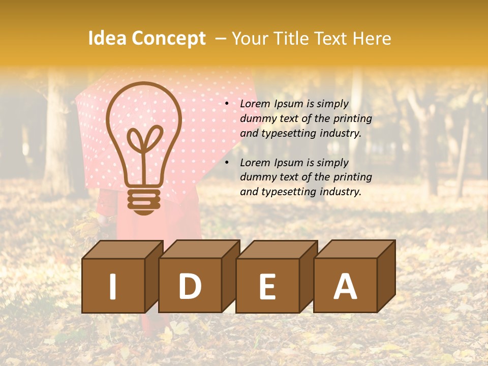 Balloon Element Design PowerPoint Template