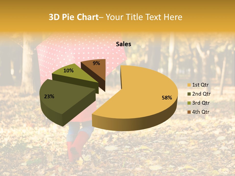 Balloon Element Design PowerPoint Template