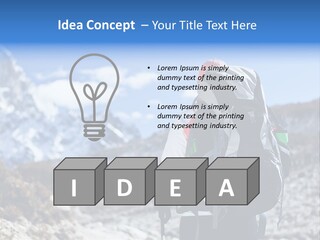 Postage Party Girl PowerPoint Template