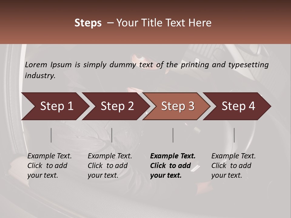Celebration Holiday Pattern PowerPoint Template