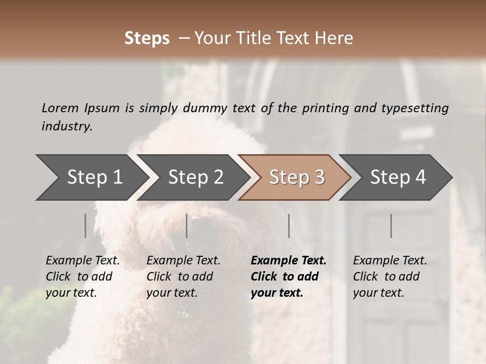 Bird Gift Postage PowerPoint Template