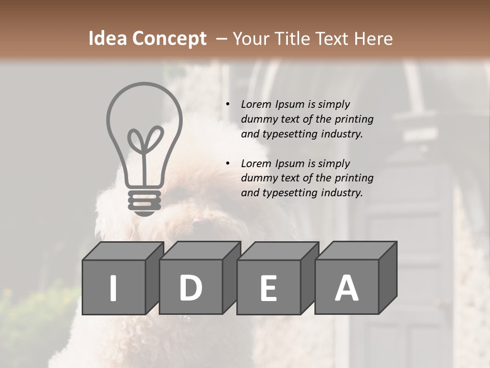 Bird Gift Postage PowerPoint Template