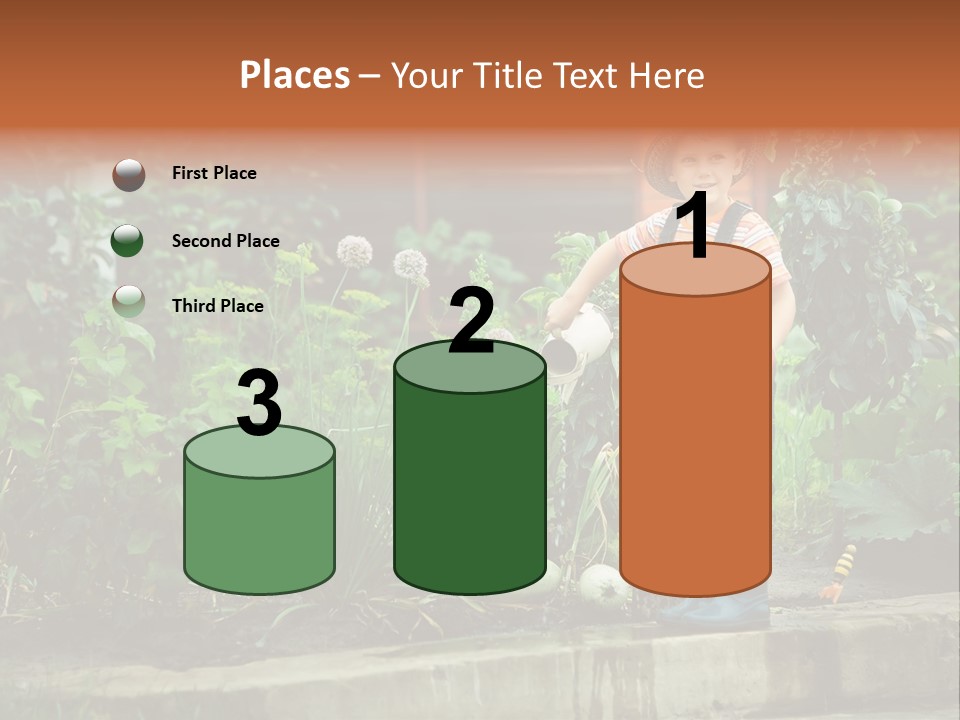 Element Cupcake Vector PowerPoint Template