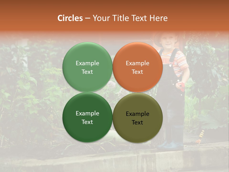 Element Cupcake Vector PowerPoint Template