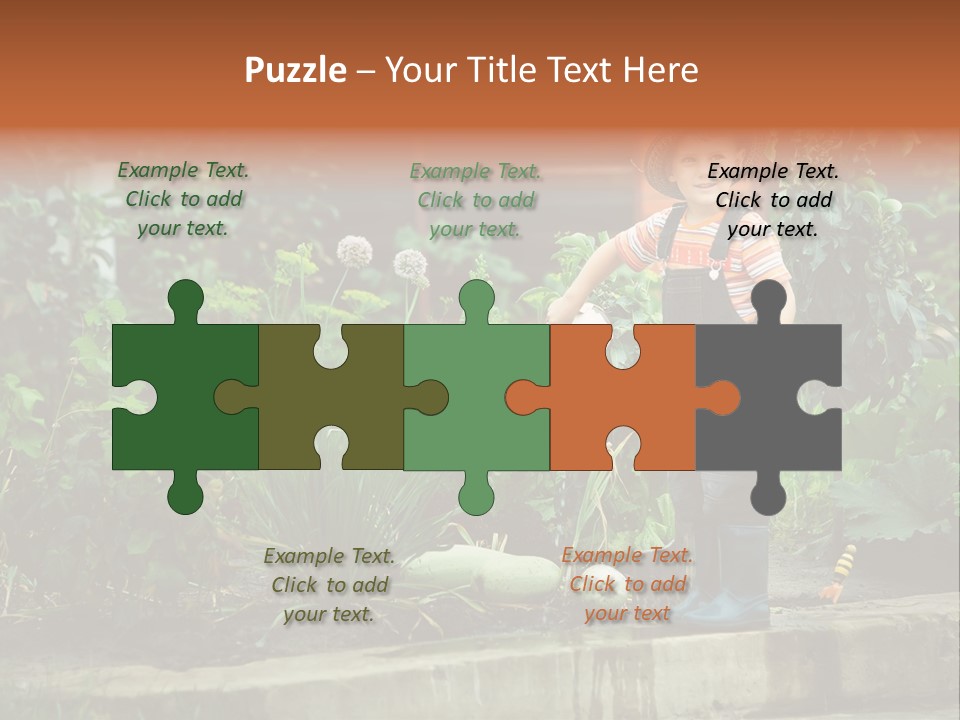 Element Cupcake Vector PowerPoint Template