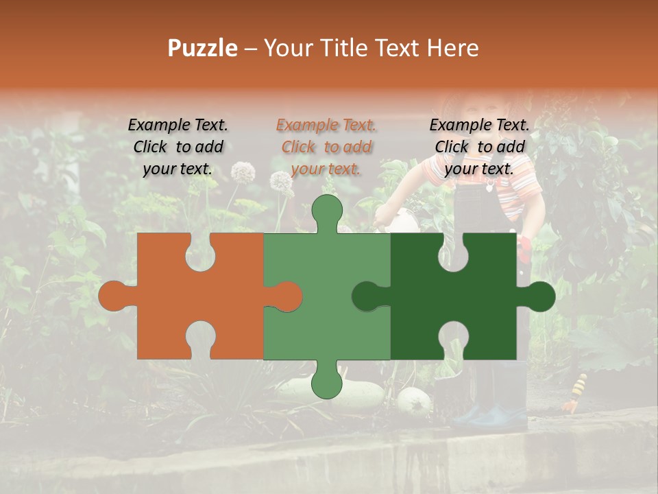 Element Cupcake Vector PowerPoint Template