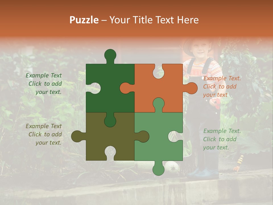 Element Cupcake Vector PowerPoint Template