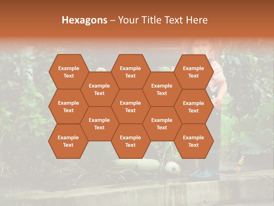 Element Cupcake Vector PowerPoint Template