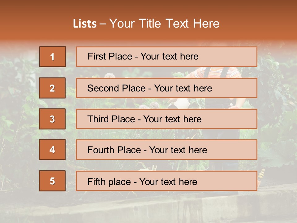 Element Cupcake Vector PowerPoint Template