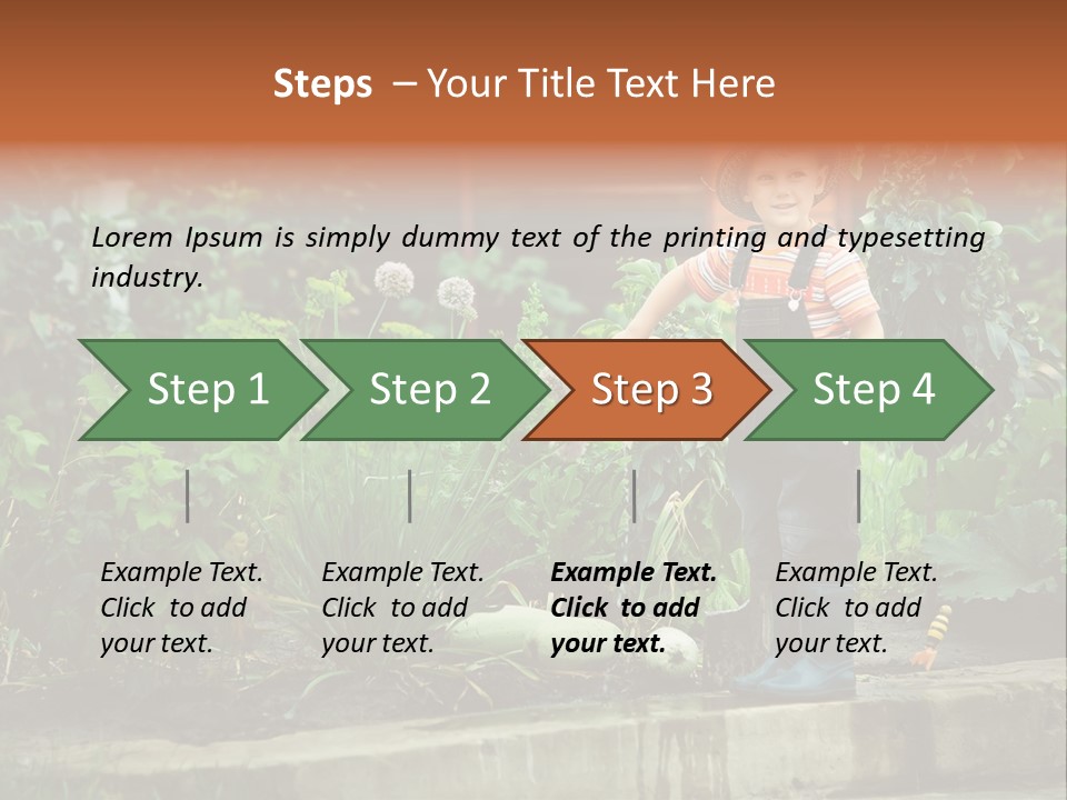 Element Cupcake Vector PowerPoint Template