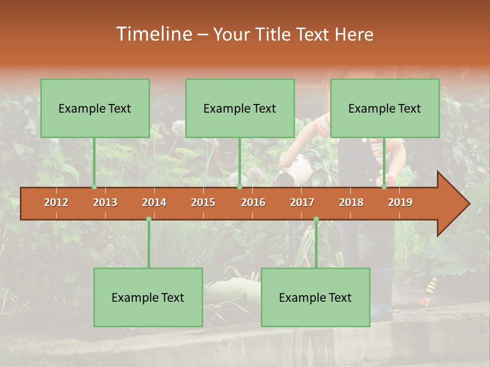 Element Cupcake Vector PowerPoint Template