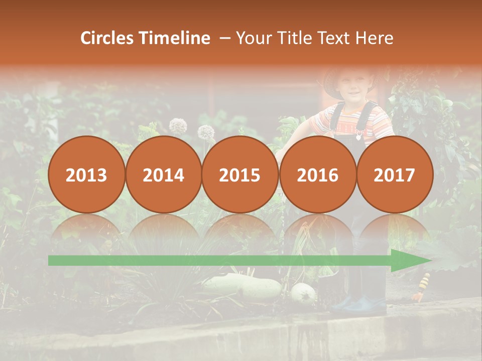 Element Cupcake Vector PowerPoint Template