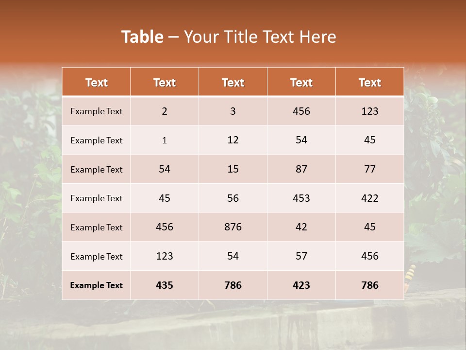 Element Cupcake Vector PowerPoint Template