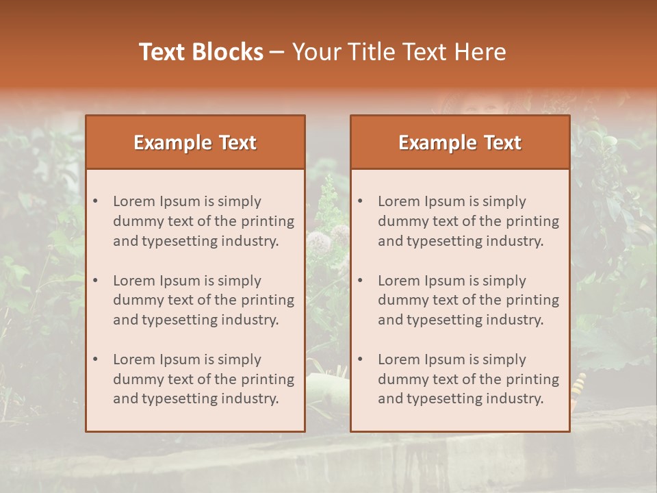 Element Cupcake Vector PowerPoint Template