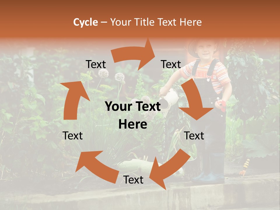 Element Cupcake Vector PowerPoint Template