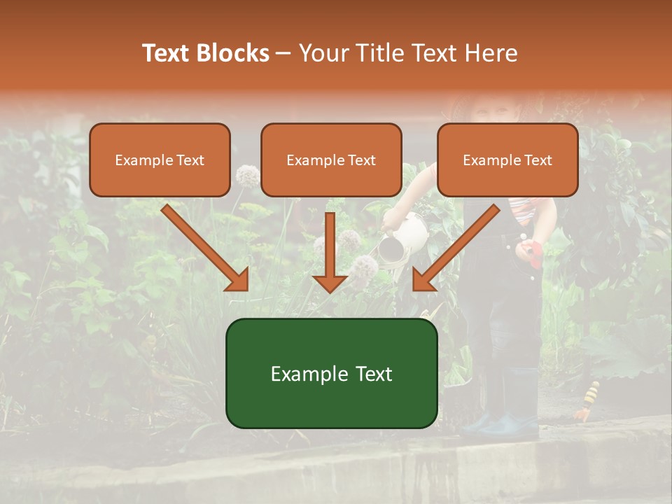 Element Cupcake Vector PowerPoint Template