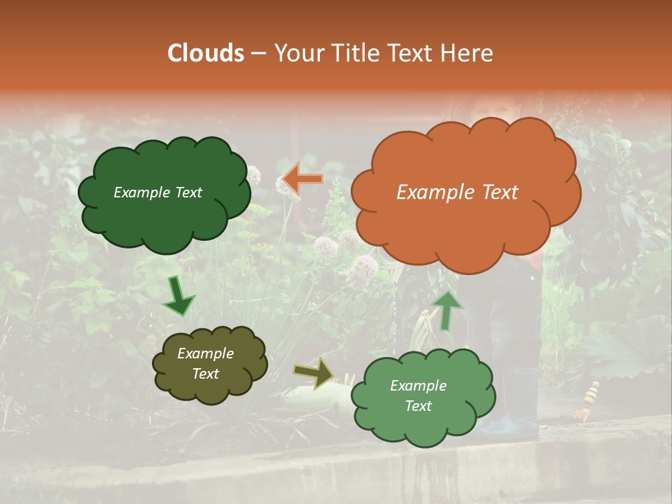 Element Cupcake Vector PowerPoint Template