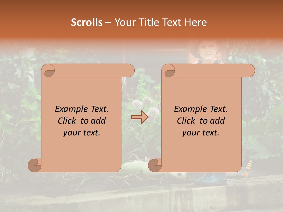 Element Cupcake Vector PowerPoint Template