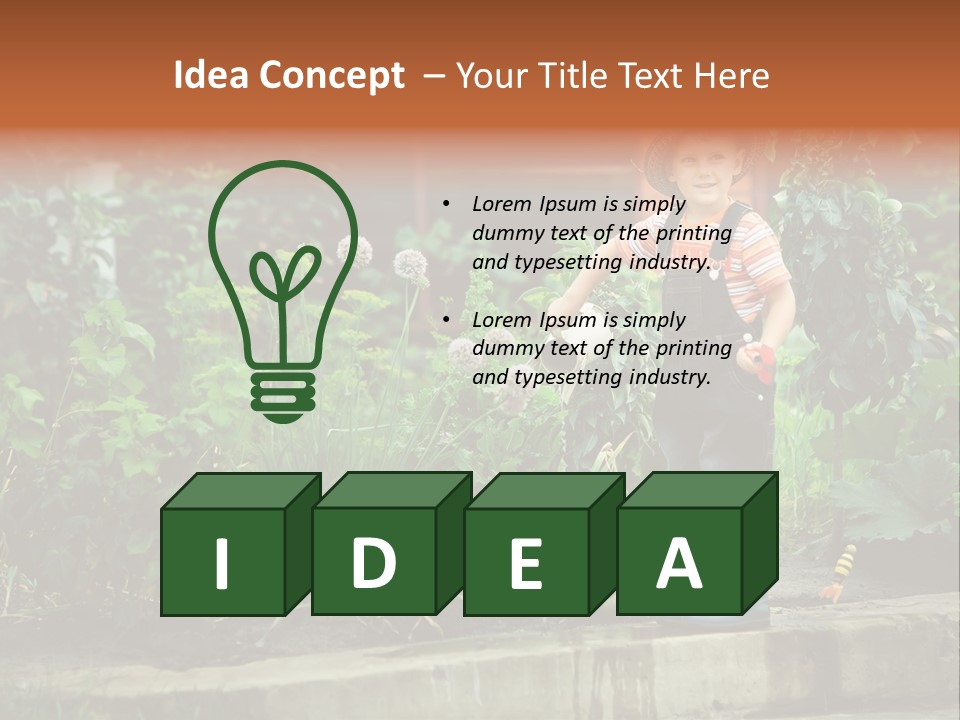 Element Cupcake Vector PowerPoint Template