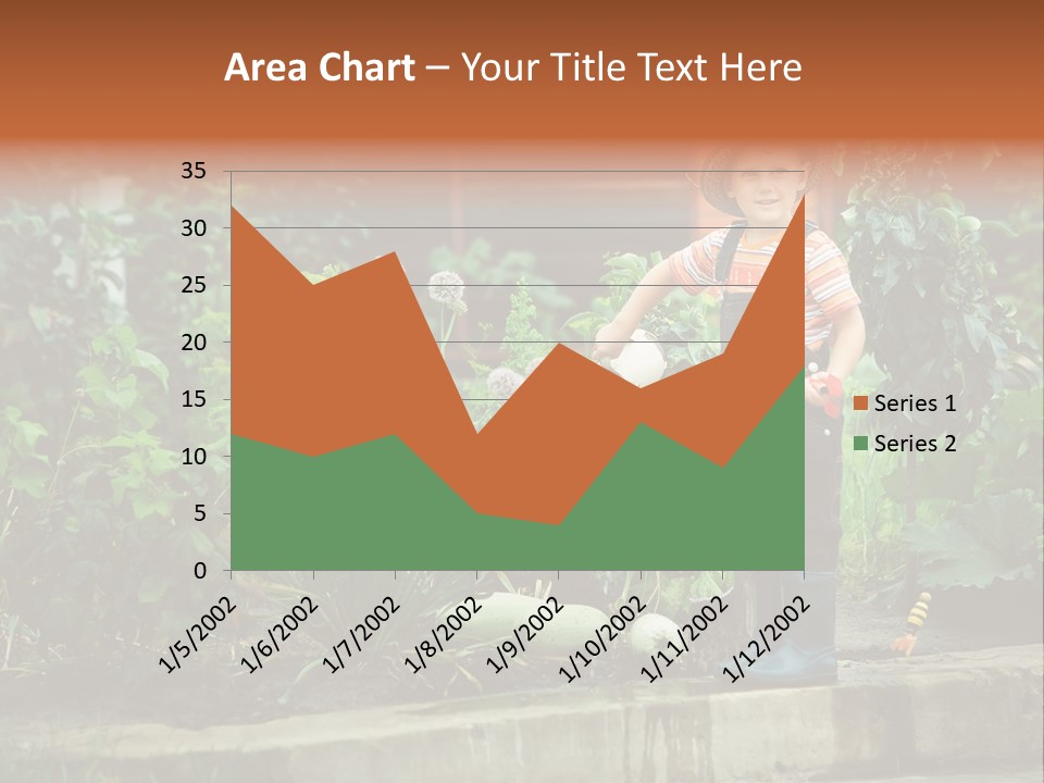 Element Cupcake Vector PowerPoint Template