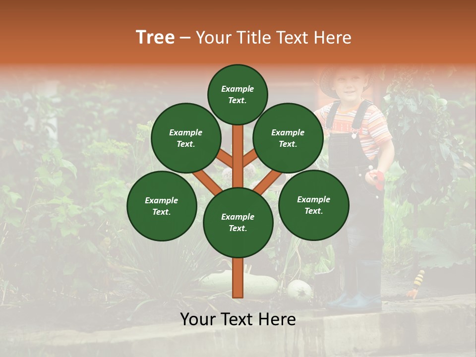 Element Cupcake Vector PowerPoint Template