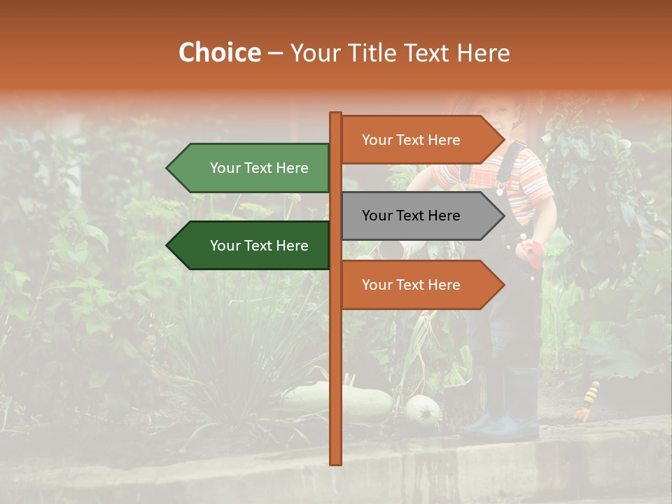 Element Cupcake Vector PowerPoint Template