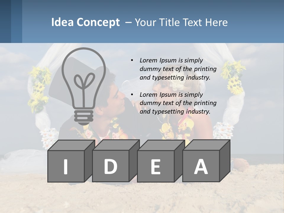 Decorative Isolated Box PowerPoint Template