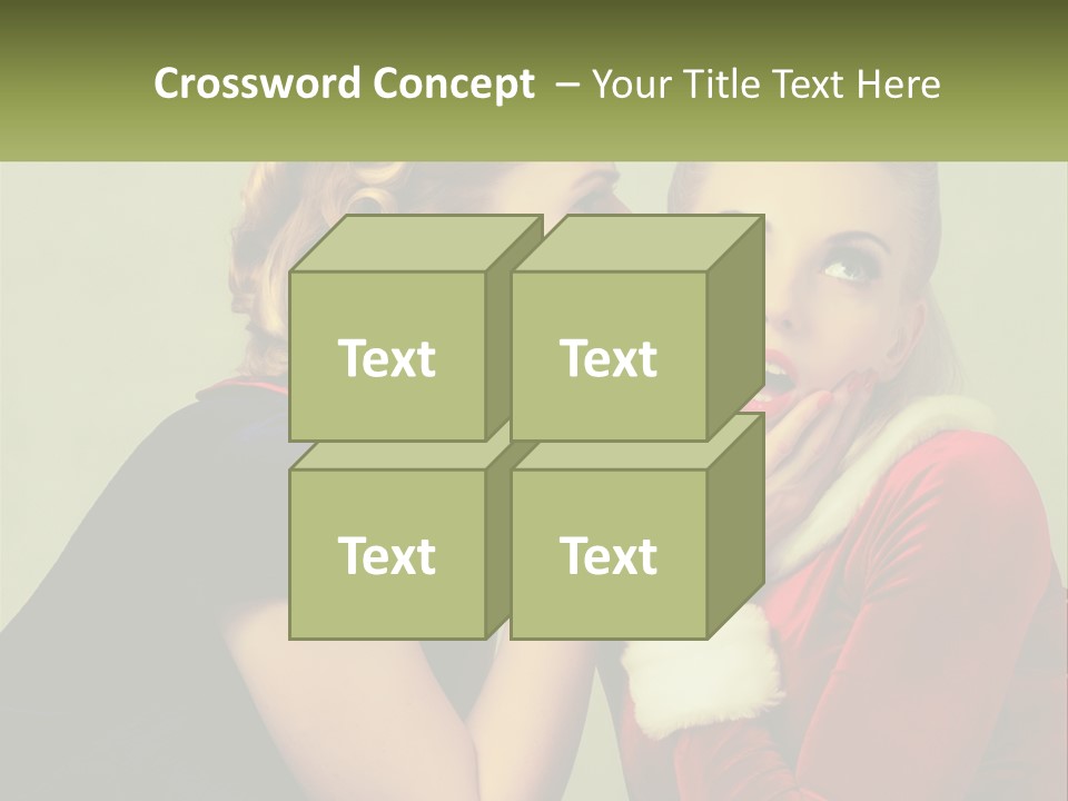 Box Children Set PowerPoint Template