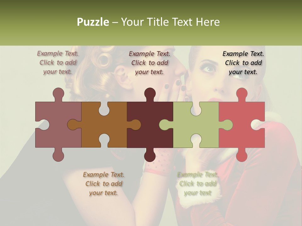 Box Children Set PowerPoint Template