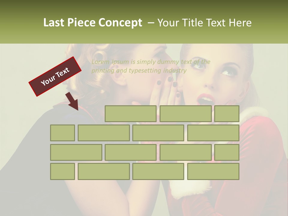 Box Children Set PowerPoint Template