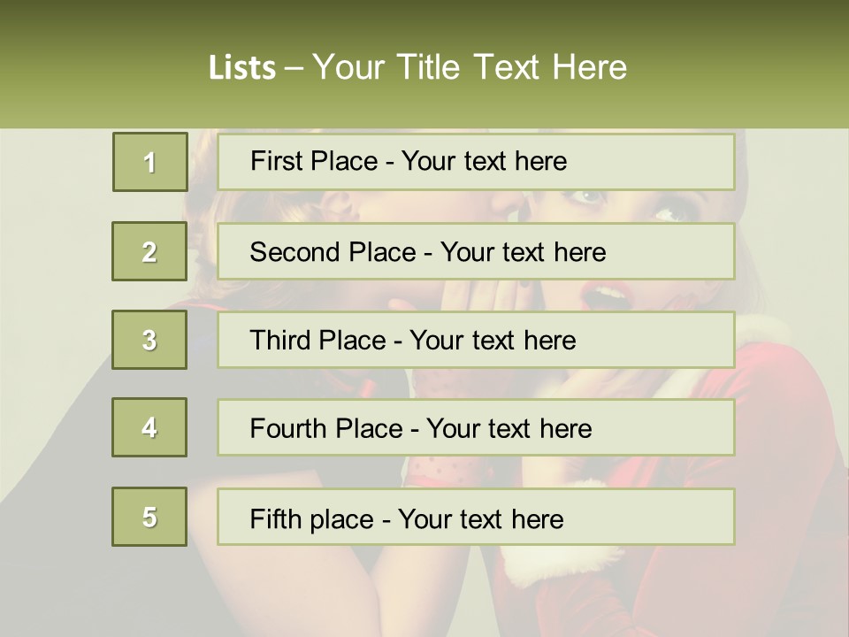 Box Children Set PowerPoint Template