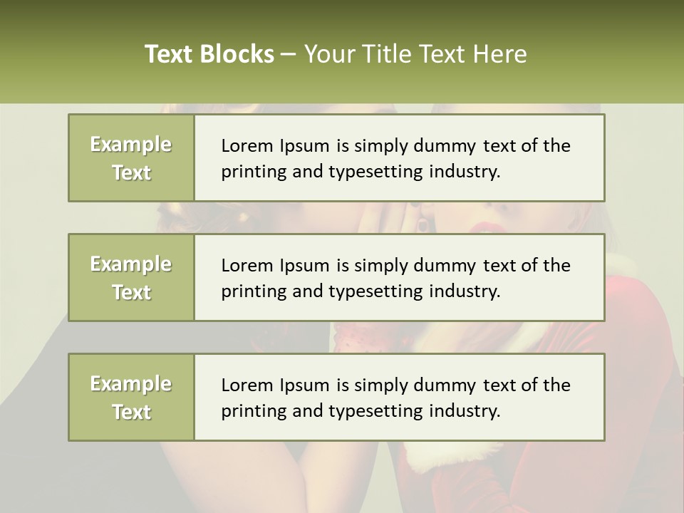 Box Children Set PowerPoint Template