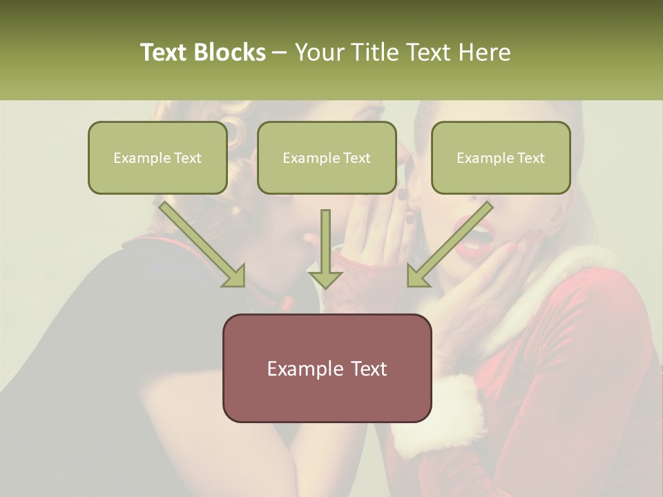 Box Children Set PowerPoint Template