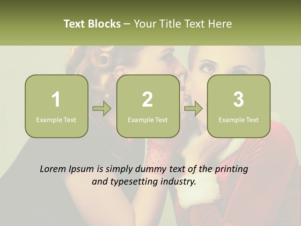 Box Children Set PowerPoint Template