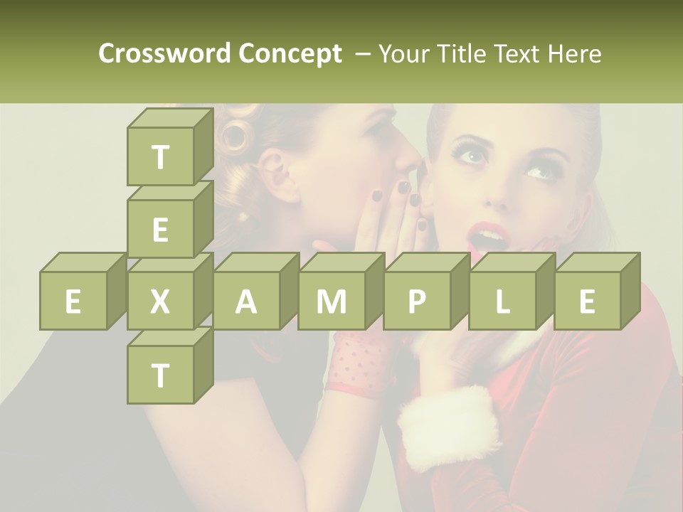 Box Children Set PowerPoint Template